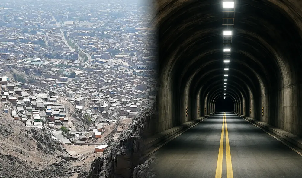 El megaproyecto contará con dos túneles en total. Foto: Composición LR/MTC