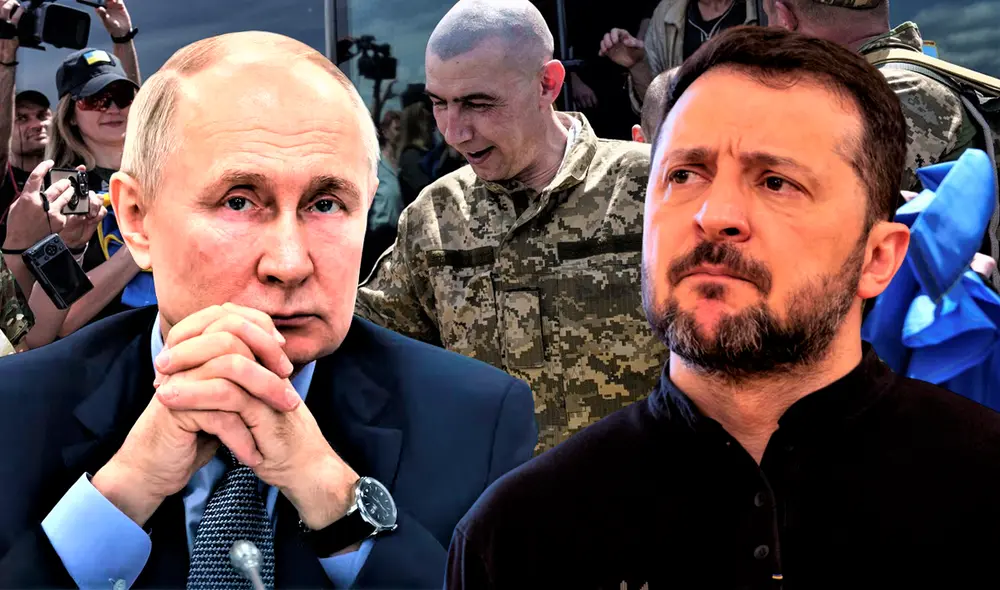 Rusia y Ucrania acordaron un nuevo intercambio de prisioneros de guerra luego de las conversaciones en Turquía. Foto: Composición LR.