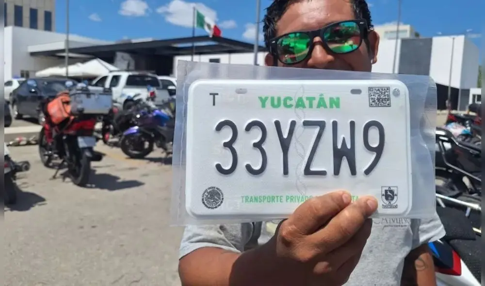 Inicia reemplacamiento vehicular en Yucatán.