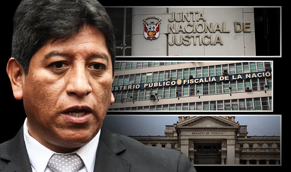 Defensor del Pueblo, Josué Gutiérrez, busca cambiar las leyes orgánicas del Poder Judicial, Ministerio Público y Poder Judicial. Foto: Composición/LR Defensor del Pueblo, Josué Gutiérrez, busca cambiar las leyes orgánicas del Poder Judicial, Ministerio Público y Poder Judicial. Foto: Composición/LR