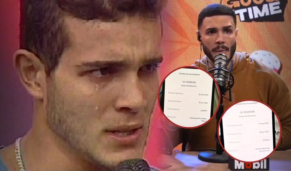 Mario Irivarren denuncia que le robaron más de S/27.000 de su cuenta y expone a ladrones: "Se metieron con la persona equivocada". Foto: composición LR/CapturaGoodTime/ATV.