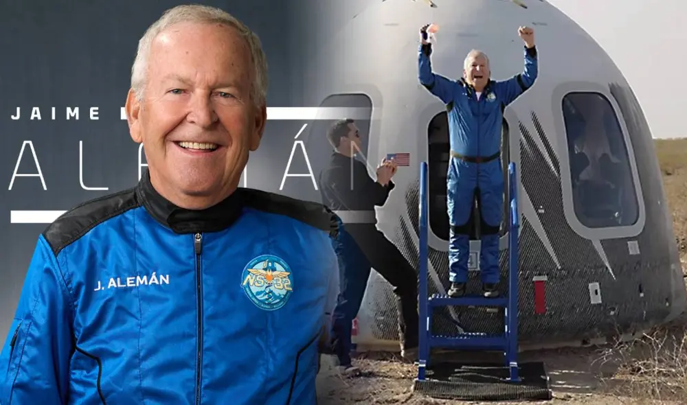 Jaime Alemán es la primera persona en el mundo en lograr la gran hazaña de llegar al espacio y haber viajado por los 193 países que reconoce la ONU. Foto: composición LR/ Instagram