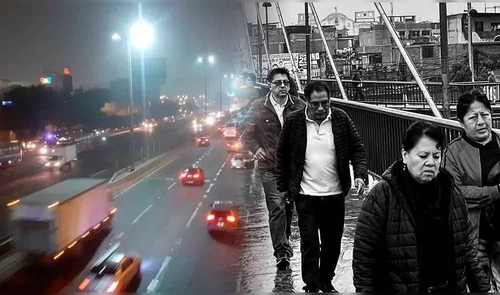 Senamhi informó que las temperaturas bajas provocarán "una mayor nubosidad, presencia de niebla o neblina y lloviznas durante las noches" en la costa del Perú. Foto: composición LR/Andina