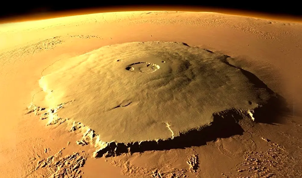 Un fenómeno geológico cerca al Monte Olimpo fueron captadas con asombroso detalle por una cámara de la Agencia Espacial Europea. Foto: IStock