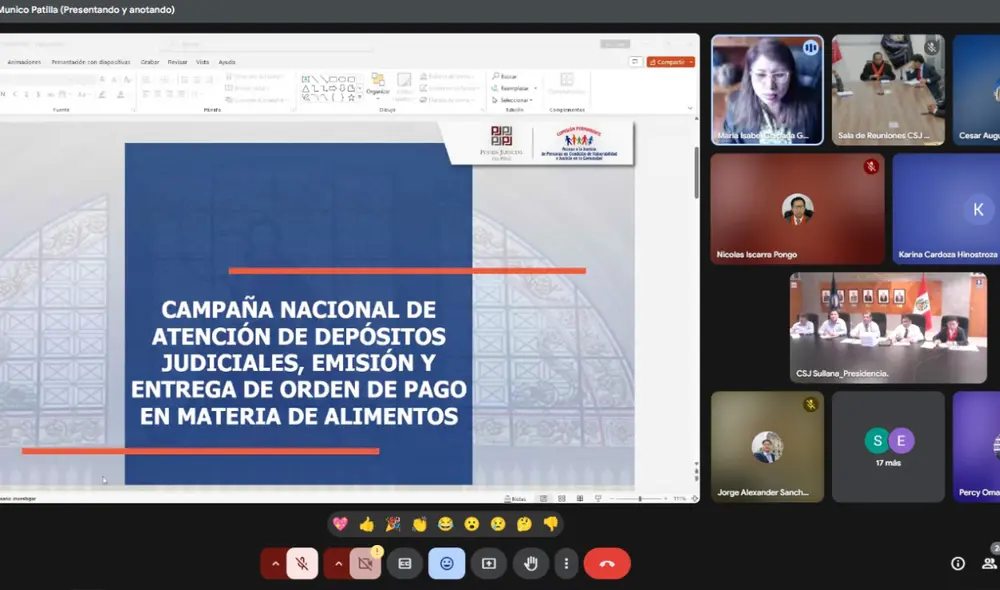 Esta actividad contará con la participación de jueces y personal de los Juzgados de Paz Letrado de Piura.