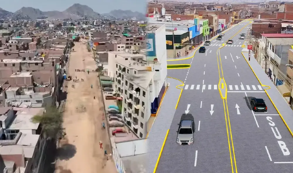 Municipalidad de Lima reinicia construcción de avenida Miguel Grau en San Martín de Porres