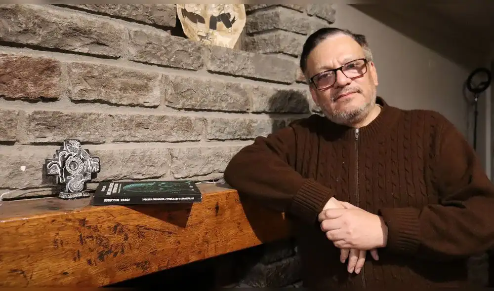 Jorge Millones es antropólogo, filósofo y cantautor. Y autor de Inteligencia artificial y estupidez natural. Foto: Luis Álvarez Jorge Millones es antropólogo, filósofo y cantautor. Y autor de Inteligencia artificial y estupidez natural. Foto: Luis Álvarez