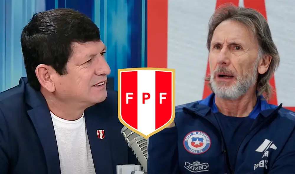 Agustín Lozano dejó insólita respuesta sobre salida de Ricardo Gareca de la selección peruana. Foto: composición LR/captura de RPP Deportes/La Tercera Agustín Lozano dejó insólita respuesta sobre salida de Ricardo Gareca de la selección peruana. Foto: composición LR/captura de RPP Deportes/La Tercera