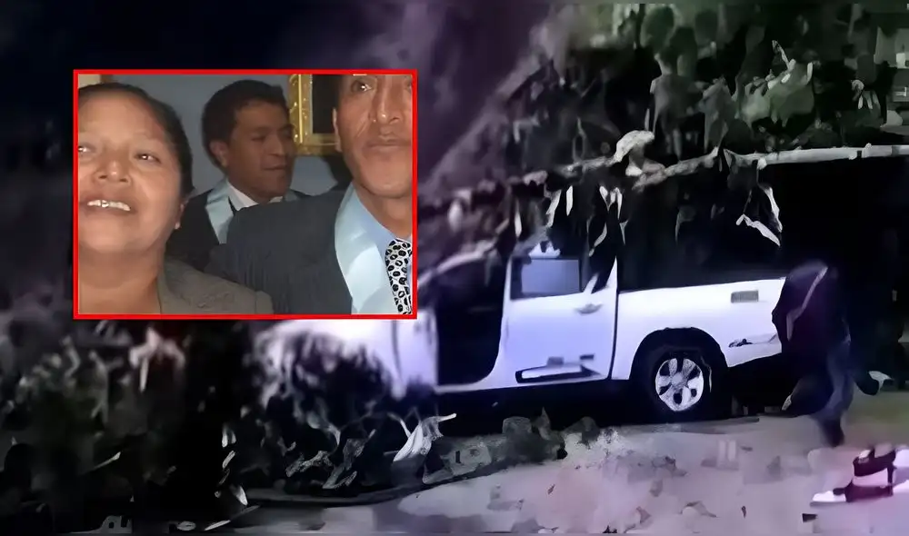 Director y docente que pertenecían a la misma institución fueron arrasados por avalancha de lodo y piedras. Foto: Composición LR