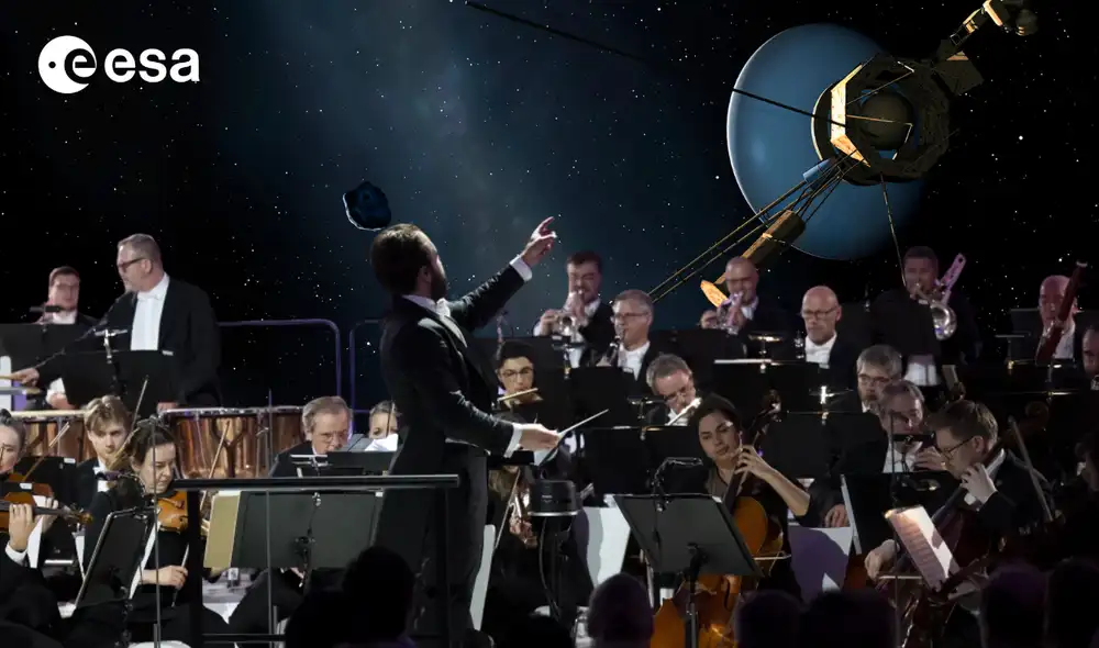 "El Danubio azul" de Strauss llega al espacio. Composición LR: Archivo GLR/ AP "El Danubio azul" de Strauss llega al espacio. Composición LR: Archivo GLR/ AP