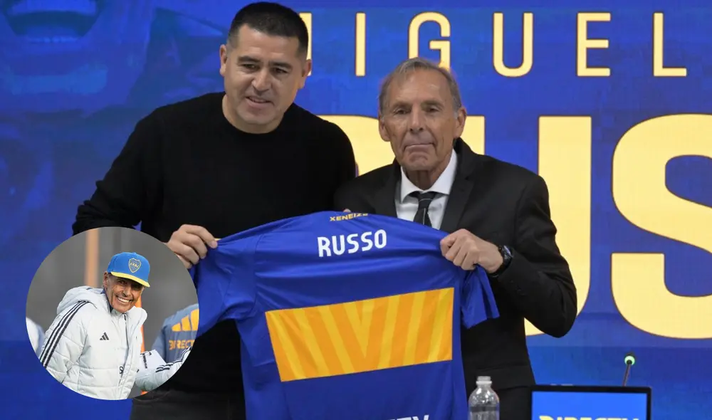 Russo vuelve a Boca. Foto: Composición LR/ AFP/ bocajrs