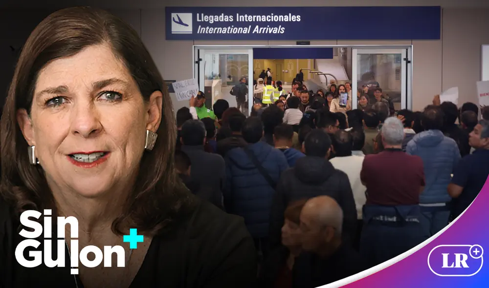 Rosa María criticó la apertura del nuevo Aeropuerto Jorge Chávez. Foto: composición LR