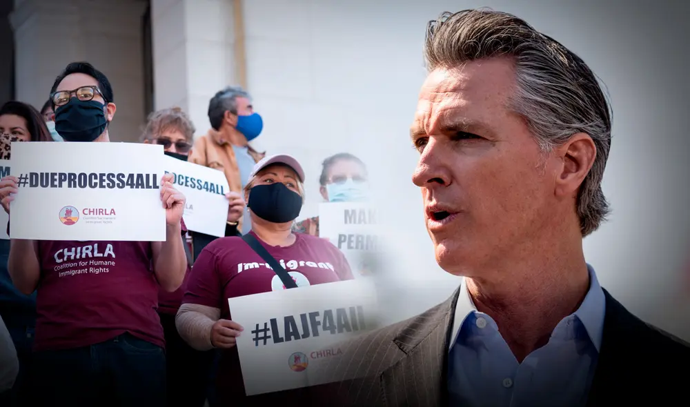 En un revés para Newsom, Los Ángeles plantea un proyecto para proteger inmigrantes