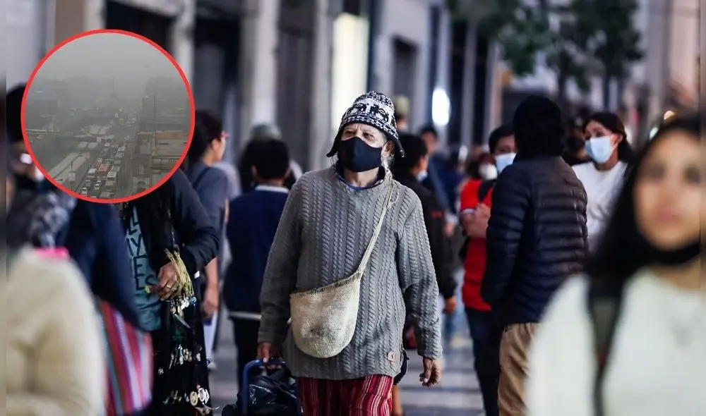 Senahmi pronosticó niebla y potentes lloviznas por un fenómeno meteorológico. Foto: Composición LR/Andina/CDN