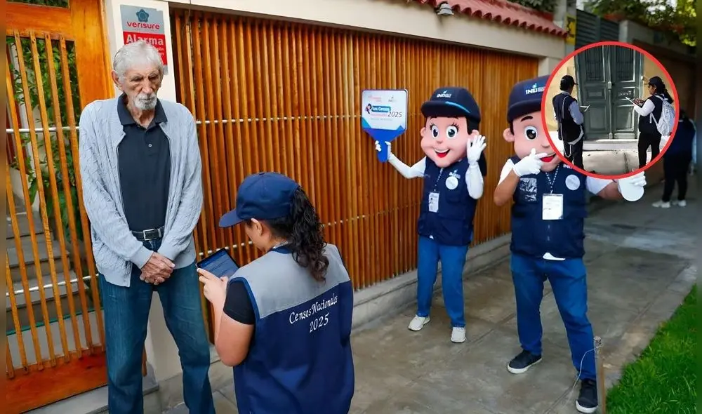 INEI efectuará un nuevo censo experimental en determinadas viviendas del Perú: Foto: Composición LR/CDN/Andina