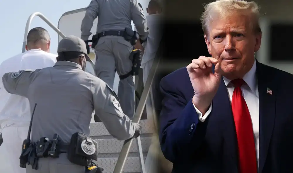 Donald Trump advirtió a inmigrantes indocumentados en EE.UU. que serán deportados. Donald Trump advirtió a inmigrantes indocumentados en EE.UU. que serán deportados.