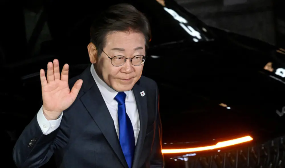 A pesar de enfrentar cinco procesos judiciales por corrupción, Lee enfatiza su deseo de diálogo con Corea del Norte. Foto: AFP