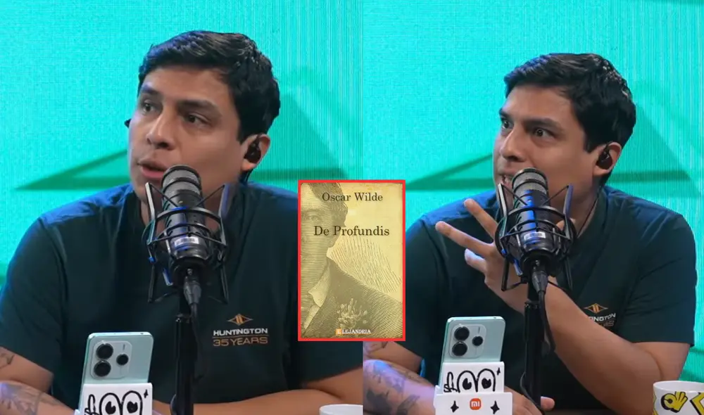 Curwen reveló que cuando tuvo 20 años era homofóbico y que el libro 'De Profundis' le cambió la perspectiva. Foto: Composición LR/ YouTube/ Elejandria