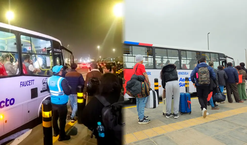Conoce los horarios y cómo operarán los buses de AeroDirecto durante las madrugadas. Foto: Composición LR/ATU