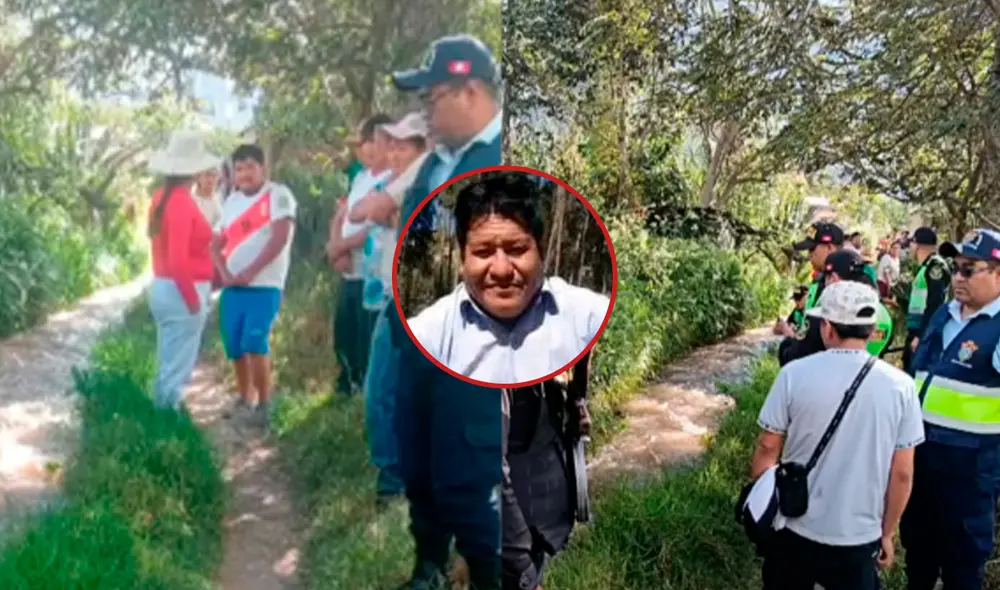 Vecinos de la zona encontraron el cadáver en la acequia. Foto: Composición LR Vecinos de la zona encontraron el cadáver en la acequia. Foto: Composición LR