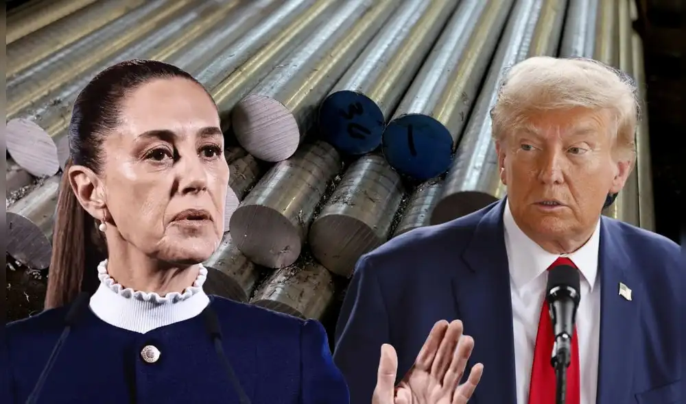 Claudia Sheinbaum, presidenta de México, respondió a la medida de Trump.