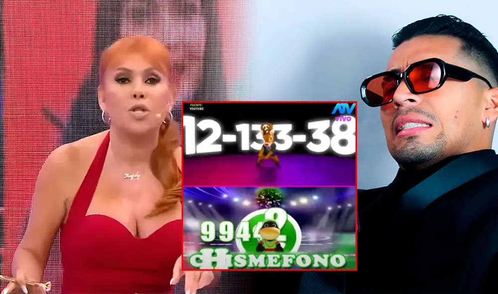 Magaly Medina anuncia que tomaría medidas legales contra Chiquiwilo por copiar el Chismefono. Foto: composición LR/Magaly TV, la firme/La Kalle