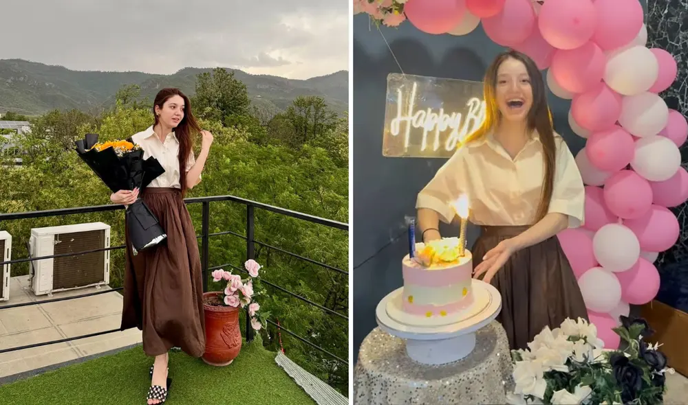 La adolescente recibió dos impactos de bala y murió en el acto el lunes 2 de junio en Pakistán. Foto: Composición LR/ Instagram/ @sanayousaf22 La adolescente recibió dos impactos de bala y murió en el acto el lunes 2 de junio en Pakistán. Foto: Composición LR/ Instagram/ @sanayousaf22