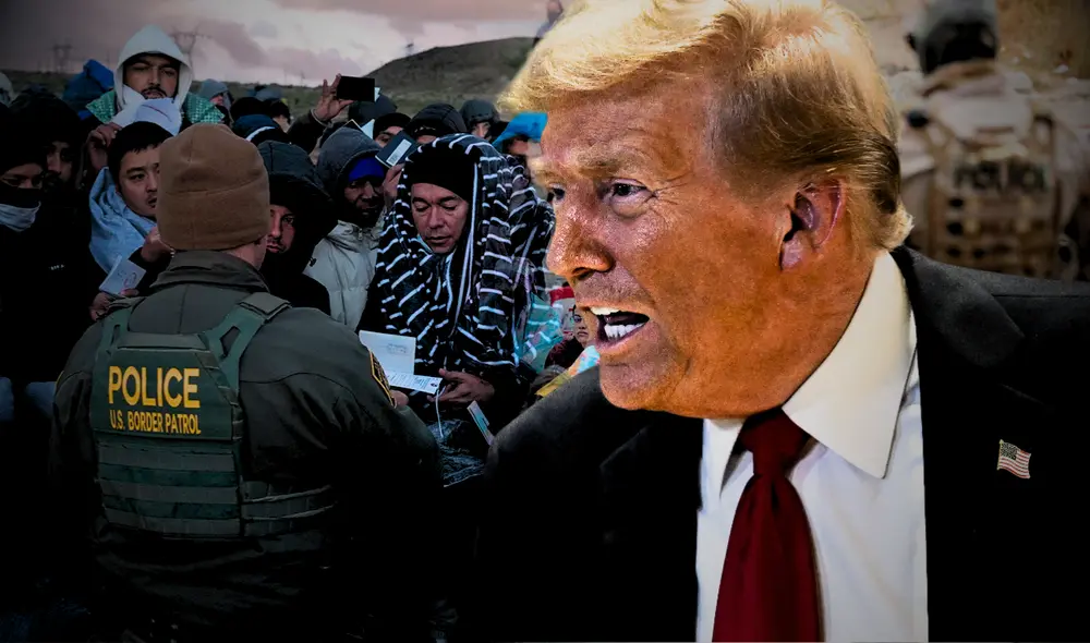 Donald Trump y Kristi Noem refuerzan medidas del DHS contra inmigrantes indocumentados. Donald Trump y Kristi Noem refuerzan medidas del DHS contra inmigrantes indocumentados.