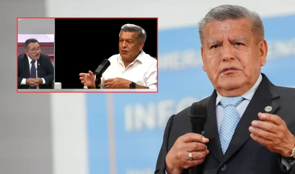 Jorge Marticorena defendió viaje de César Acuña en entrevista | Composición: LR.