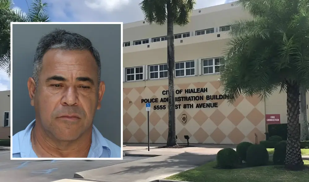 Sergio Velázquez, exjefe de la Policía de Hialeah, fue arrestado el 2 de junio de 2025.