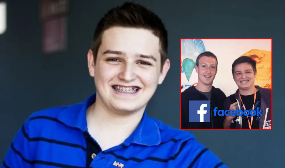 Michael Arthur Sayman Gálvez es genio de ascendencia peruana que logro destacar en Facebook a sus 18 años. Foto: composición LR/Emaze/Difusión