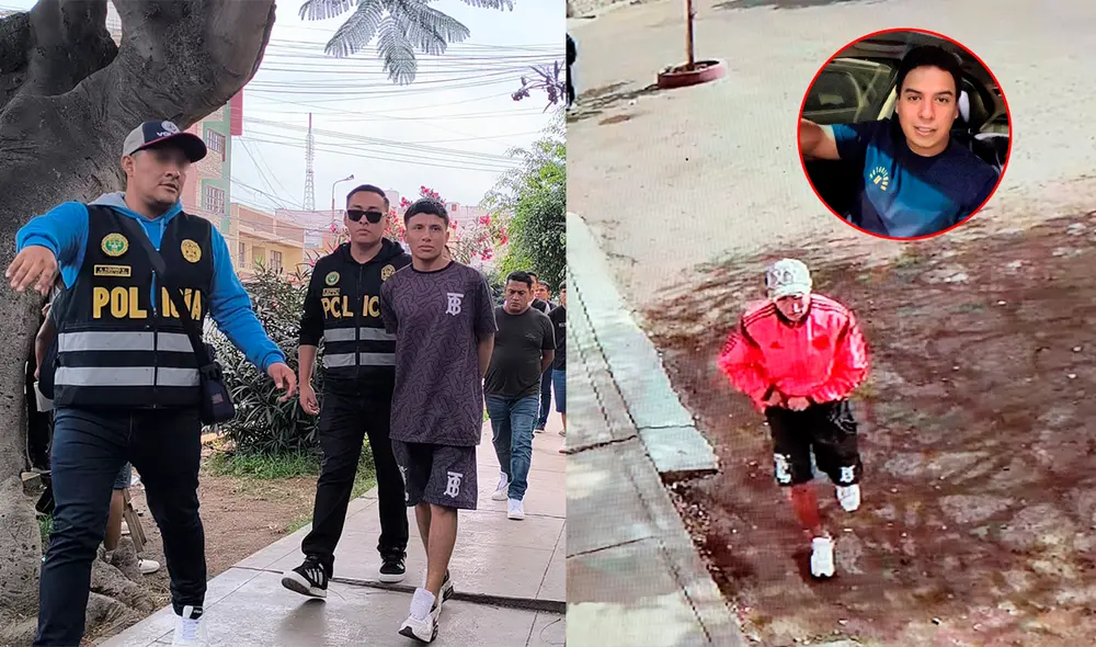 Cámaras de vigilancia captaron el crimen del joven empresario. Cámaras de vigilancia captaron el crimen del joven empresario.