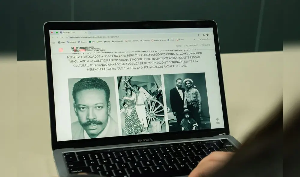 Nicomedes Santa Cruz en su plataforma Memoria Perú. Imagen: Difusión. Nicomedes Santa Cruz en su plataforma Memoria Perú. Imagen: Difusión.