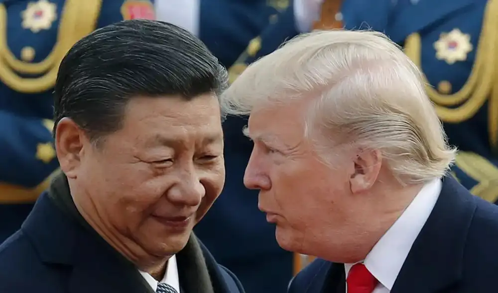 Donald Trump y Xi Jinping mantuvieron este jueves una conversación telefónica. Foto: EFE Donald Trump y Xi Jinping mantuvieron este jueves una conversación telefónica. Foto: EFE