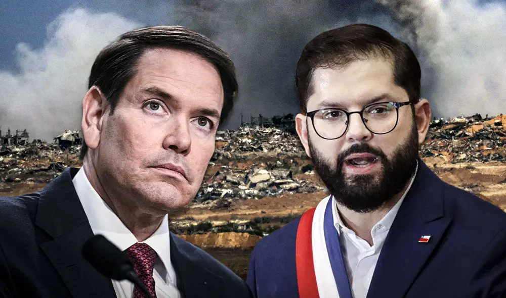 El presidente Gabriel Boric explicó por qué no atendió la llamada del secretario de Estado de EE. UU., Marco Rubio. Foto: composición LR/AFP