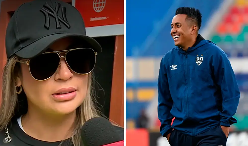 Pamela López arremete contra Christian Cueva por buscar a su hijo sin autorización. Foto: Composición LR/captura América TV/Instagram