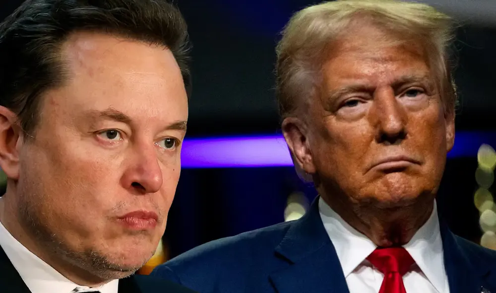 Trump, decepcionado con Musk por rechazar su plan fiscal republicano.