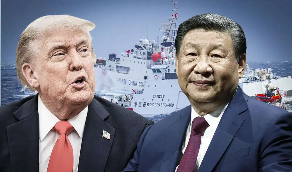 Xi Jinping instó a Donald Trump a corregir el rumbo de las relaciones entre China y EE. UU. durante una llamada telefónica. Foto: composición LR/AFP