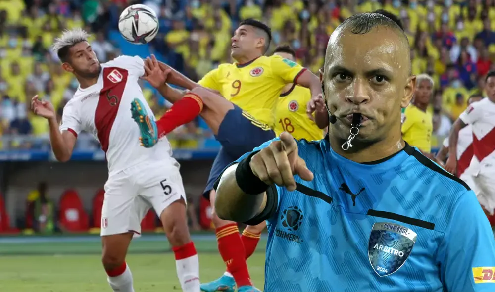 Wilton Sampaio será el arbitro del Perú vs Colombia. Foto: Composición LR/ AFP Wilton Sampaio será el arbitro del Perú vs Colombia. Foto: Composición LR/ AFP