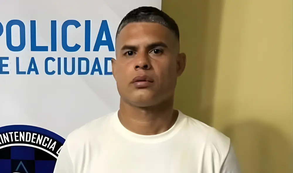 Presunto sicario peruano detenido en Argentina. Foto: Difusión Presunto sicario peruano detenido en Argentina. Foto: Difusión