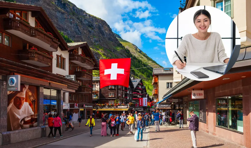 Suiza ofrece diversas oportunidades laborales. Foto: Composición LR Suiza ofrece diversas oportunidades laborales. Foto: Composición LR