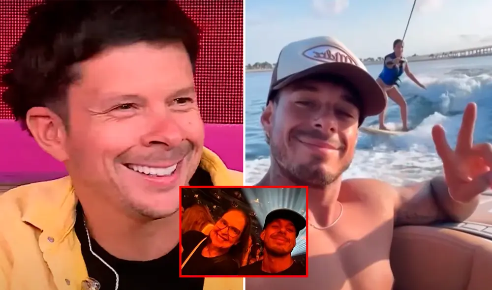 Mario Hart afirma que Hugo García está ilusionado con Isabella Ladera. Foto: Composición LR/captura América TV