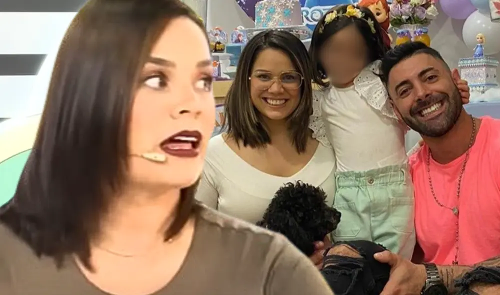 Andrea San Martín y Sebastián Lizarzaburu tienen una hija juntos