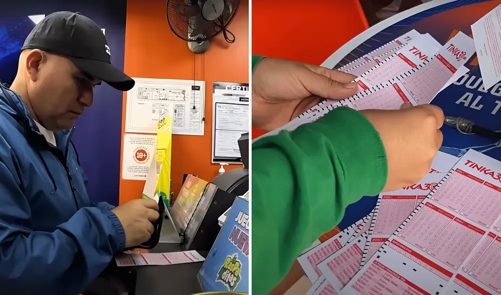 El creador de contenido eligió 100 boletos de La Tinka para convertirse en millonario. Foto: composición LR/YouTube/Dilo Nomas El creador de contenido eligió 100 boletos de La Tinka para convertirse en millonario. Foto: composición LR/YouTube/Dilo Nomas
