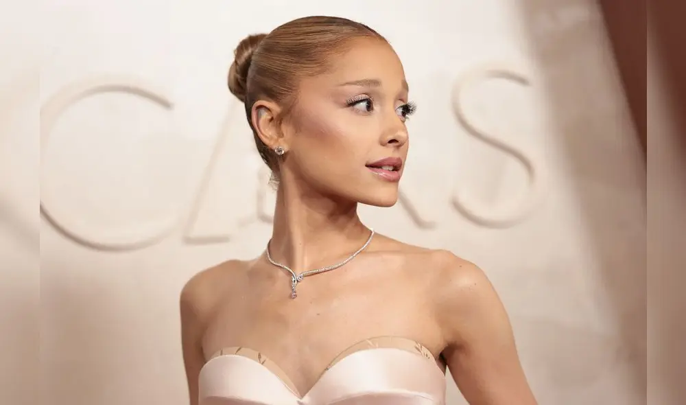 Ariana Grande en los Premios Óscar.