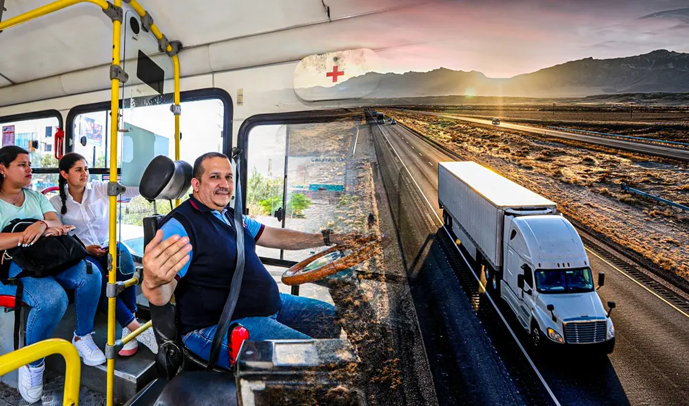 Norma regirá para conductores de servicio de transporte de personas y mercancías. Foto: Gerson Cardoso/LR
