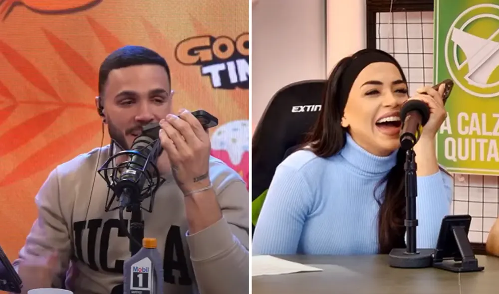 Mario Irivarren llamó en vivo a Onelia Molina. Foto: composición LR/Good Time/TVMOS+