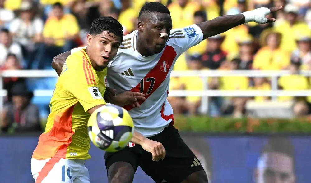 Perú buscó su cuarta victoria en Barranquilla ante Colombia por clasificatorias. Foto: AFP