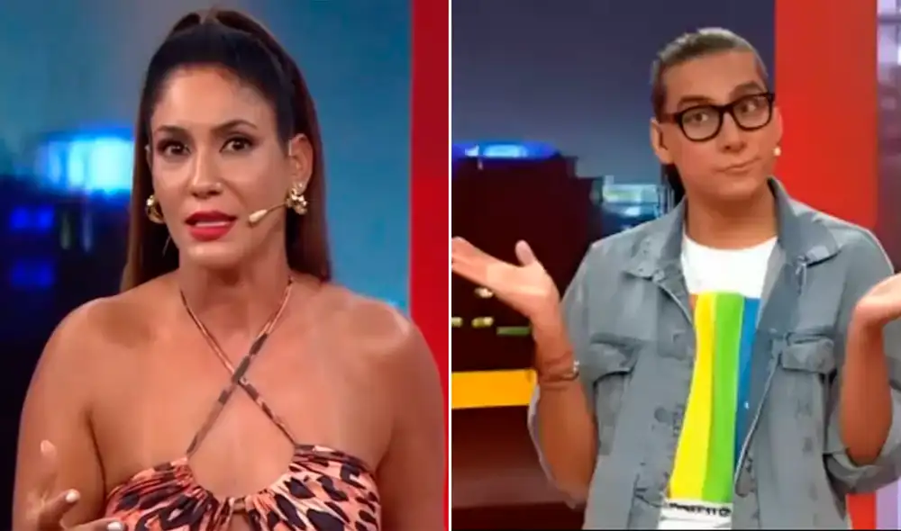 Tilsa Lozano y Ric la Torre son los conductores del programa 'La noche habla'. Foto: Composición LR/Panamericana.