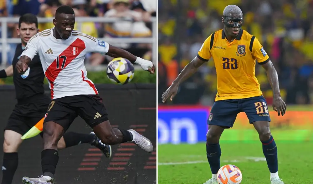 Perú y Ecuador se medirán en Lima. Foto: composición LR/La Bicolor/AFP